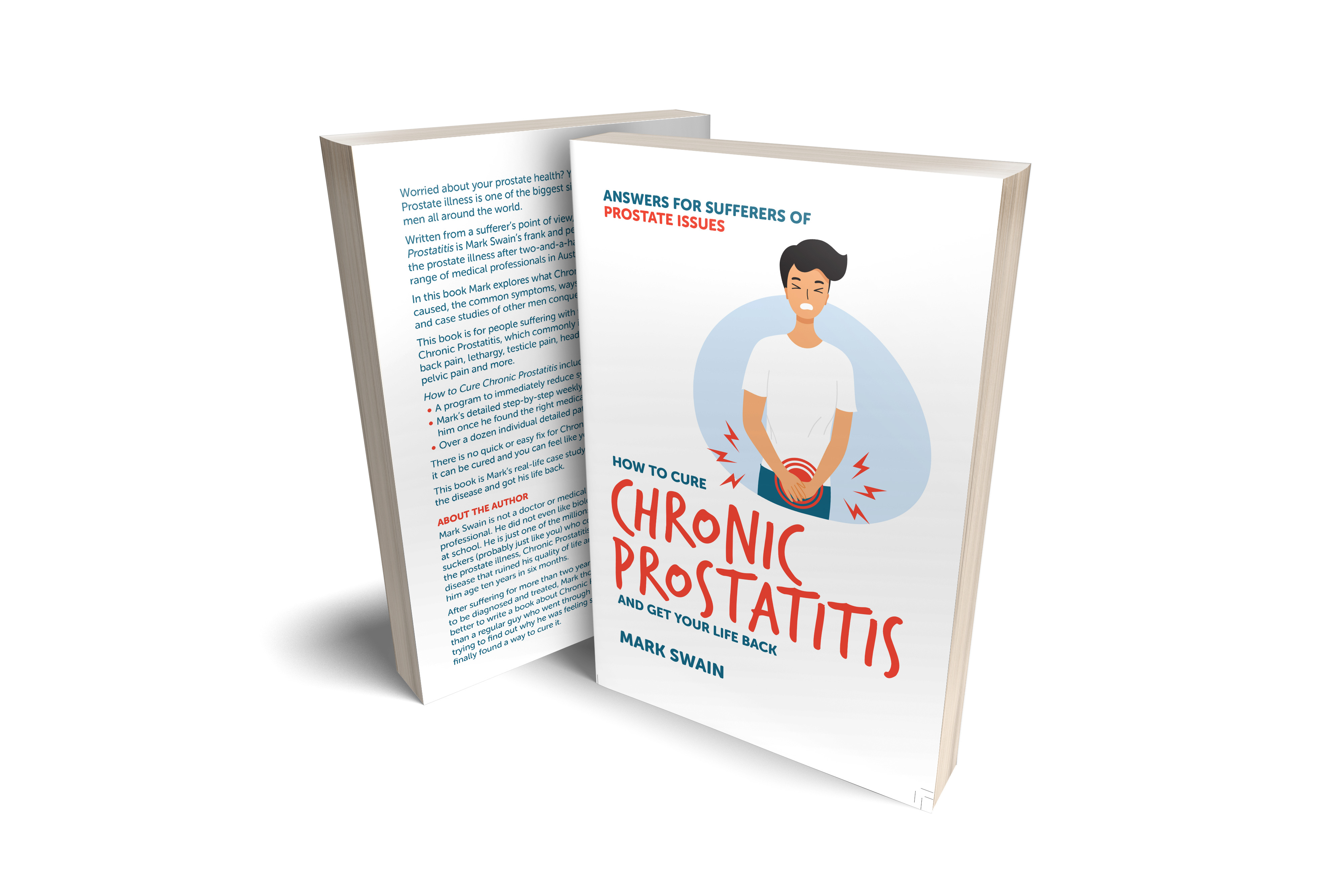 book cover about how to cure prostatitis